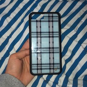 Wildflower plaid iPhone 8 Plus case